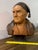 Brown Vintage Hans Huggler Wyss Wood Carved Bust Old Man - Unsigned For Sale - Image 8 of 18