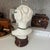 Mid 20th Century Vintage Hand Crafted Italian Ceramic Bust of a Woman For Sale - Image 5 of 8