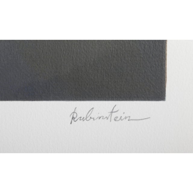 "Israel Rubinstein (1944 - ) Date: 1980 Screenprint on Arches, signed and numbered in pencil Edition of 350 Image Size: 21...
