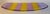Beautiful art glass tray with two color design in lavender and yellow. It is practical to use as a home decor display and...