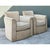 Vintage Donghia Swivel Lounge Chairs With Ottomans - A Pair For Sale - Image 12 of 12