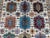 Ivory & Blue Sultani Natural Dye Wool Rug, Tribal Geometric Medallion Design, 6′10″ × 9′10″ For Sale - Image 4 of 14