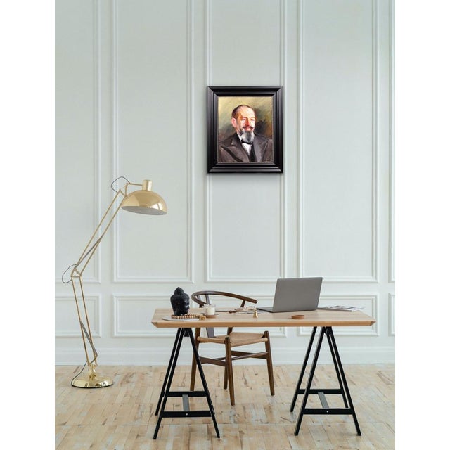 S Sassoon, A Portrait of a Gentleman, 1920s, Oil on Canvas, Framed For Sale - Image 13 of 16