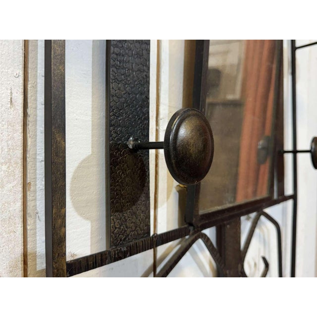 1960s Art Deco Iron Coat Rack, 1960s For Sale - Image 5 of 13