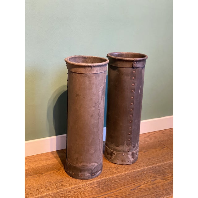 Vintage Industrial Italian Bins in Vulcanized Fiber with Markings from Fashion Factory, Italy, 1920s, Set of 4 For Sale - Image 16 of 18