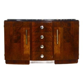 French Art Deco Sideboard, 1930s For Sale