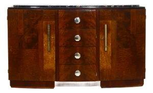French Art Deco Sideboard, 1930s