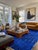 Contemporary Blue Moroccan Rug - 9.8 X 7.7 Ft For Sale - Image 3 of 6