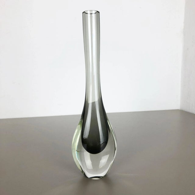 Article: Murano glass vase Design: Flavio Poli Origin: Murano, Italy Decade: 1970s These original Murano glass vases was...