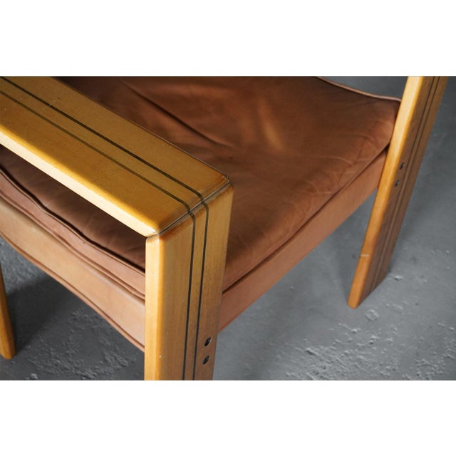 Afra & Tobia Scarpa Artona Armchairs by Afra & Tobia Scarpa for Maxalto, Italy 1970s, Set of 2 For Sale - Image 4 of 10
