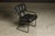 Guido Faleschini Black Leather Tucroma Chairs by Guido Faleschini for Mariani, Brand New - Set of 6 For Sale - Image 4 of 12