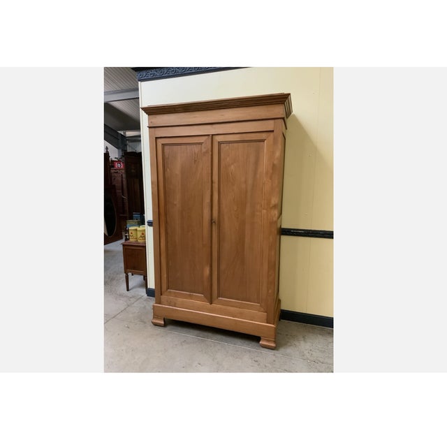 Late 19th Century Antique Wardrobe in Ash, 1880 For Sale - Image 5 of 10