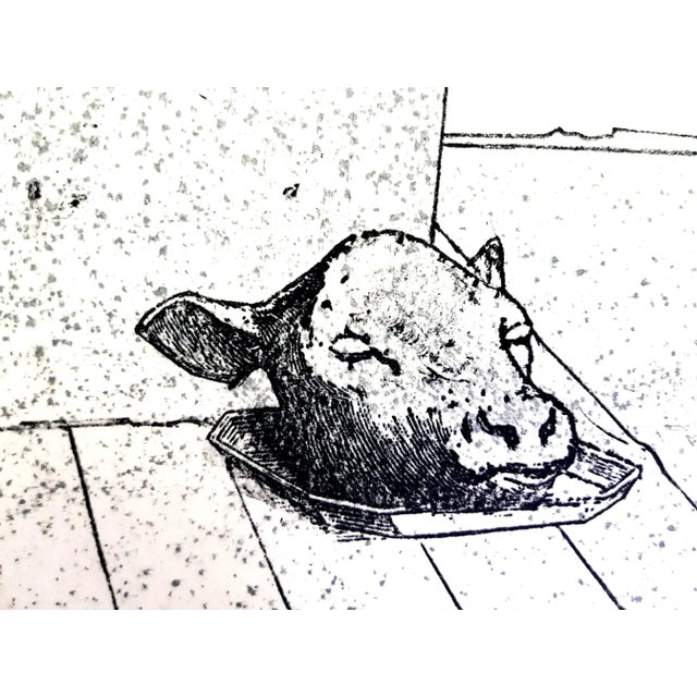 Max Ernst - The Soldier - Original Lithograph 1972 For Sale - Image 3 of 6