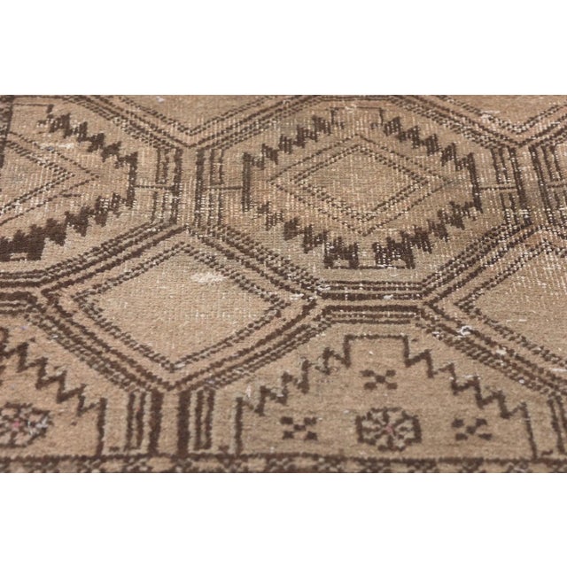 Early 20th Century Early 20th Century Distressed Antique Persian Tabriz Rug, 01'09 X 02'09 For Sale - Image 5 of 10