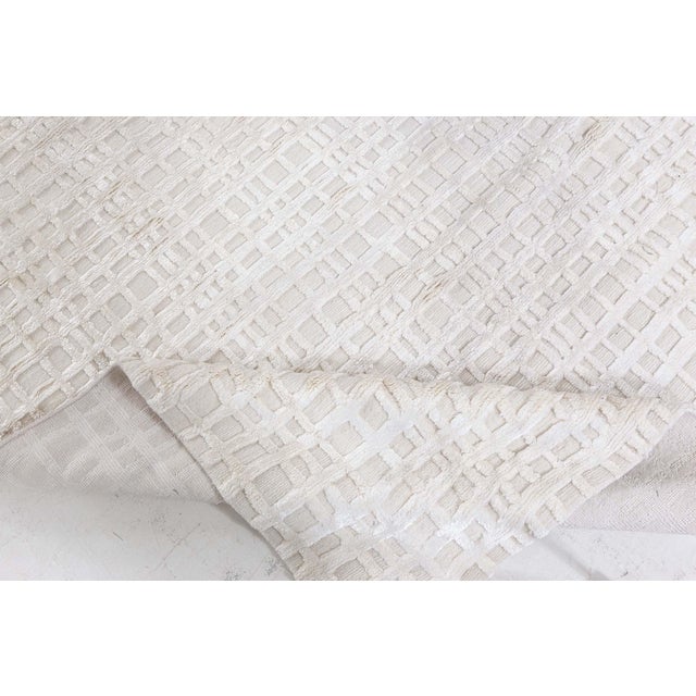 Contemporary Geometric High Low Knotted Rug by Doris Leslie Blau For Sale In New York - Image 6 of 8