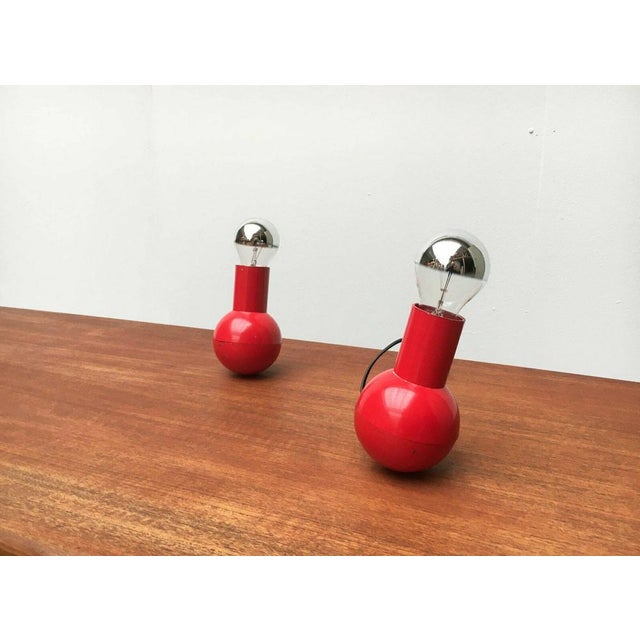 Mid-Century Space Age Balancing Table Lamps, 1960s, Set of 2 For Sale - Image 16 of 18