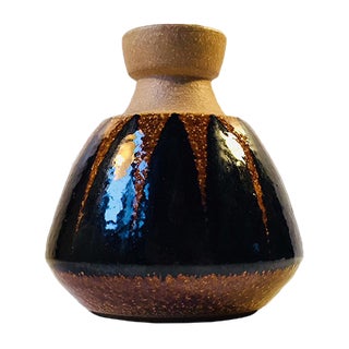 Vintage Danish Stoneware Vase by Einar Johansen for Søholm, 1960s For Sale