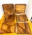 Rustic Vintage Teak-Wood Serving Plates Set of 6 For Sale - Image 3 of 6