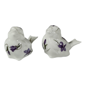 Hammersley Porcelain Bird Salt & Pepper Shakers – Made in England