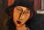 After Modigliani - Portrait of a Girl W/ Hat & Necklace -1930s Oil Painting For Sale In Los Angeles - Image 6 of 9
