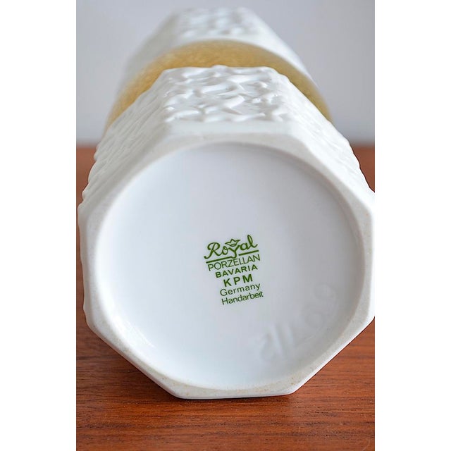 Bubble Porcelain Vase from KPM Royal, 1970s For Sale - Image 4 of 5
