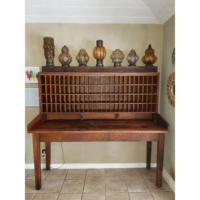 Wrought Iron & Murano Blown Glass Lamps on Board For Sale - Image 12 of 13