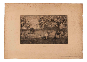 Robert Walker Macbeth RA, Spring, Etching, 1879