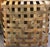 Old Wood Tobacco Basket - Wall Hanging, Decorative Object For Sale - Image 4 of 6