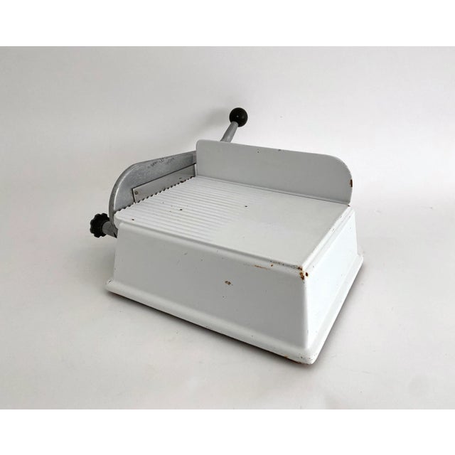 French La Fromagerie Enamel Cheese Slicer For Sale - Image 9 of 9