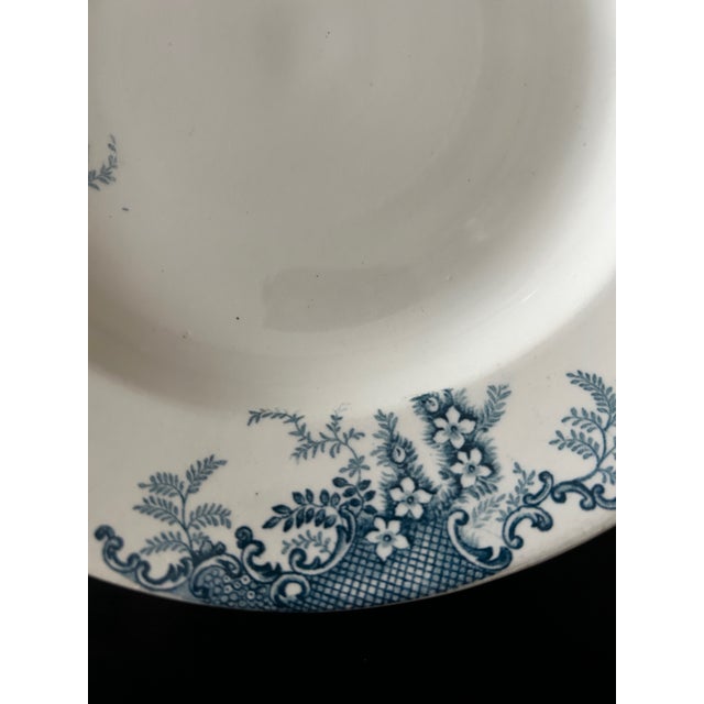 Terre De Fer Soup Plates from Louis Graves, 1890s, Set of 13 For Sale - Image 6 of 13