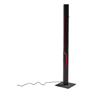 Rudi Stern Mid Century Let There Be Neon Floor Lamp For Sale