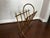 1960s Hollywood Regency Italian Metal Gilt Faux Bamboo Magazine Stand For Sale - Image 4 of 4