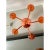 Orange Translucent Glass Chandelier, Contemporary Design For Sale - Image 9 of 9