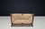 French Patinated Beech and Rush 2-Seat Bench, France, 1950s For Sale - Image 6 of 11