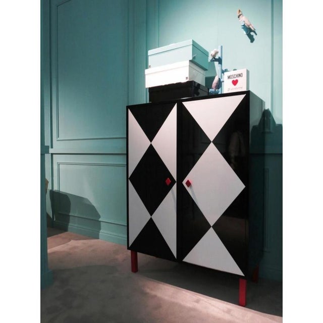 Metal Camicia Corta Cabinet in Powder-Coated Aluminum by Altreforme For Sale - Image 7 of 10
