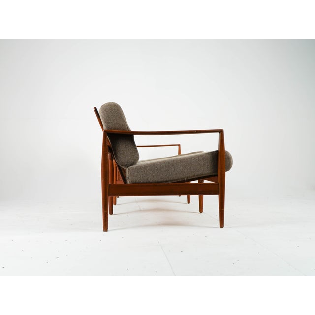 Vintage Three-Seater Sofa in Teak by Illum Wikkelsø, 1960s For Sale - Image 4 of 14