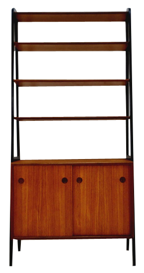 Danish Freestanding Bookshelf System in Teak by Bengt Ruda, 1960s
