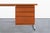Mid-Century Modern German Teak and Chrome Executive Desk For Sale - Image 9 of 15