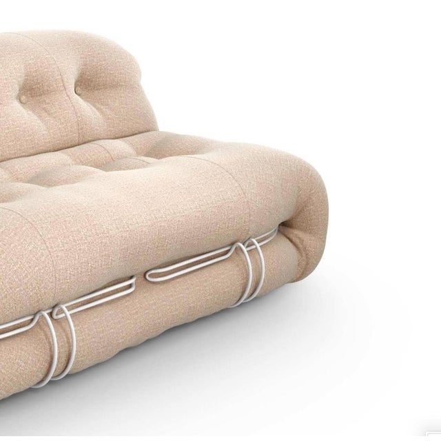 Soriana Two-Seater Sofa by Afra and Tobia Scarpa for Cassina For Sale - Image 6 of 17
