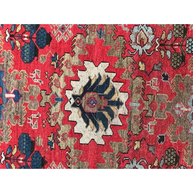 Antique Malayer Style Rug For Sale - Image 3 of 17