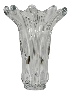 Vintage Crystal Vase, 1920s