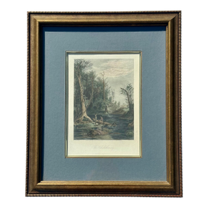 Chicahominy, Virginia Original Framed Print, 1872