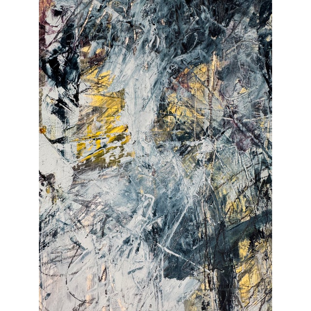 Abstract Expressionist Painting by Joan Jardine 2018 For Sale - Image 11 of 18