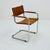 Mid-Century Bauhaus Cognac Armchair by Mart Stam and Marcel Brauer for Fasem, 1980s For Sale - Image 10 of 11