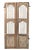 Antique Indian Painted Teakwood Door For Sale - Image 4 of 4