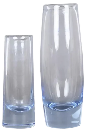 Vintage Danish Vase by Per Lütken for Holmegaard, Set of 2