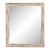 19th Century France Cream Wood Mirror For Sale