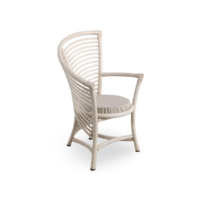 Vintage Wickerwork Chairs from Flechtatelier Schütz, 1970, Set of 6 For Sale - Image 5 of 13