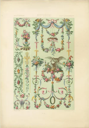 Launay after Albert Racinet, XXVI of L’Ornement Polychrome, 1869, Paper