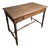 Antique Elm Writing Table with Large Drawer, France, 1920s For Sale